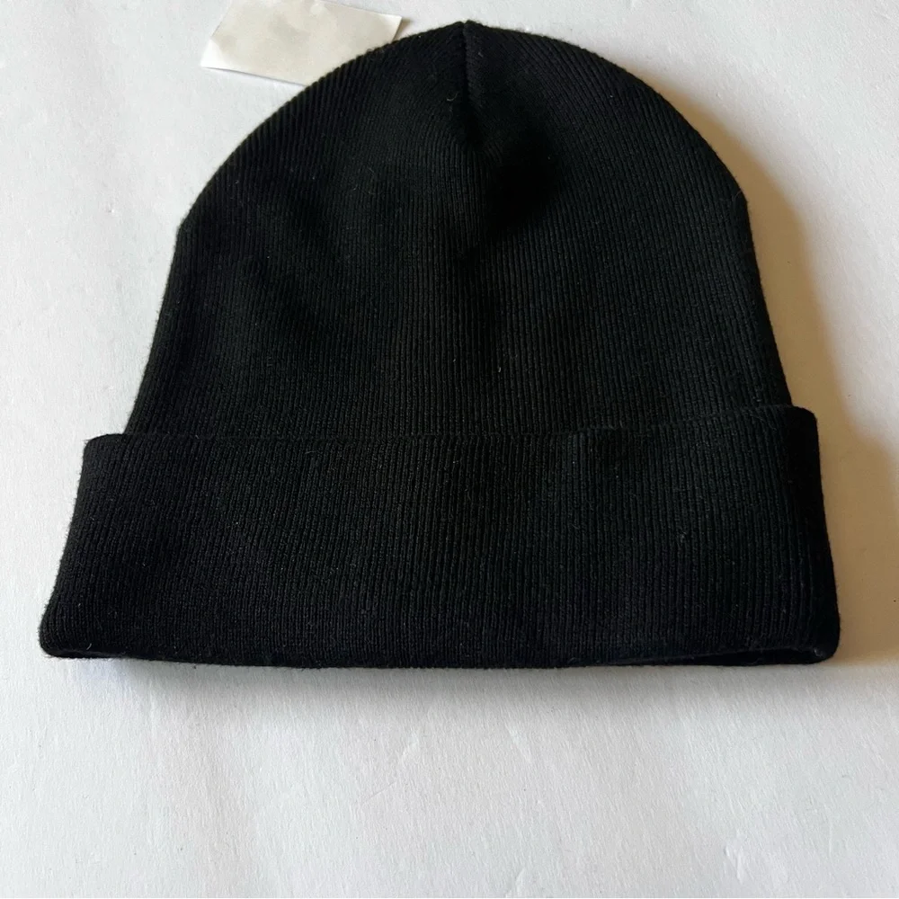 UGG KNIT CUFFED BEANIE BLACK UNISEX OS NWT